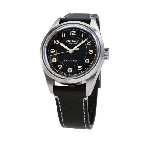 Carlingue Military 01 Noir CT-003-B "cuir"