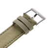 Bracelet en toile résistant et confortable avec sa boucle ardillon signée Carlingue.