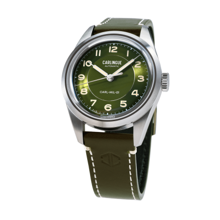 Carlingue Military 01 Cuir vert CT-003-D "Cuir"