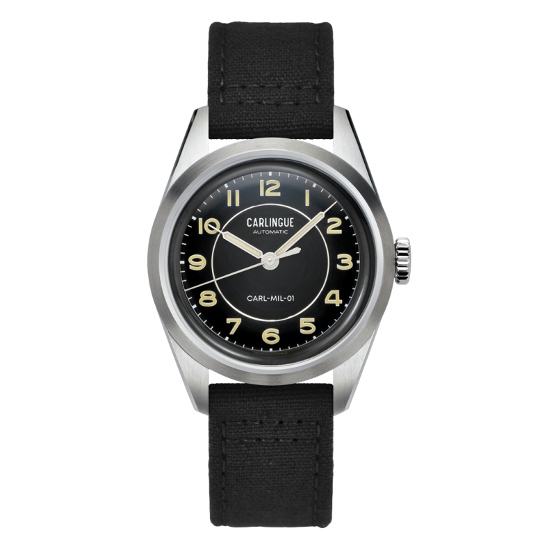 Carlingue Military 01 Noir CT-003-B "Toile"