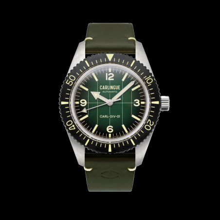 Carlingue Diver 01 Diver 01 Vert CT-001-D "cuir"