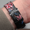 Carlingue Aviation avec bracelet Tatoo collection et boucle ardillon.