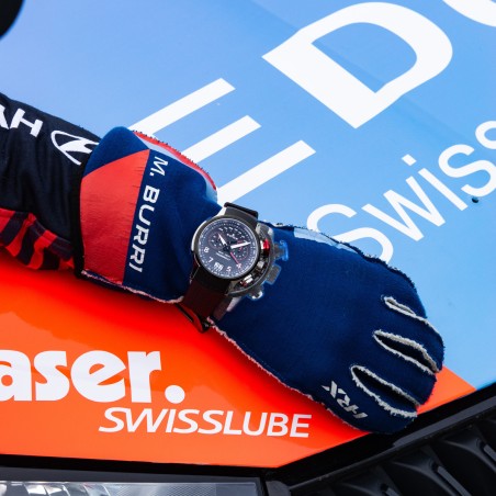 Montre de pilote avec fonction tachymètre pour une grande précision