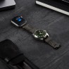 Smartlet One Shadow | Bracelet modulaire noir sablé et finition mate
