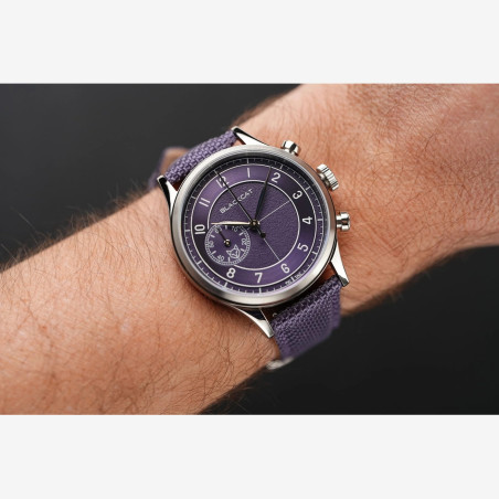 La Blackcat Shaka Purple, une montre moderne et tendance idéale pour un style affirmé au quotidien.