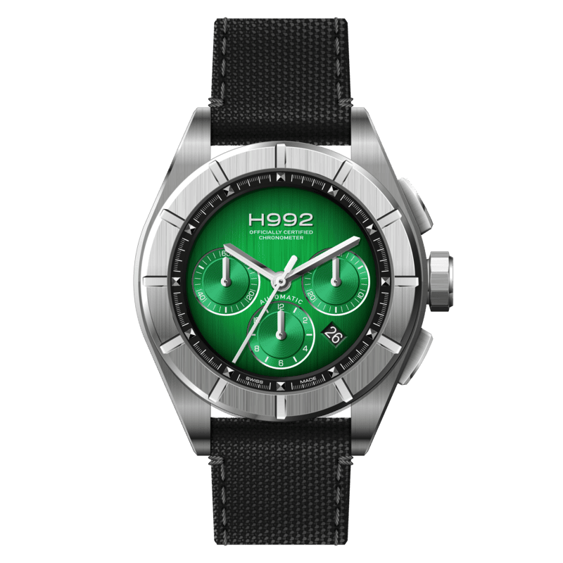Montre H992 H3 Green-Silver