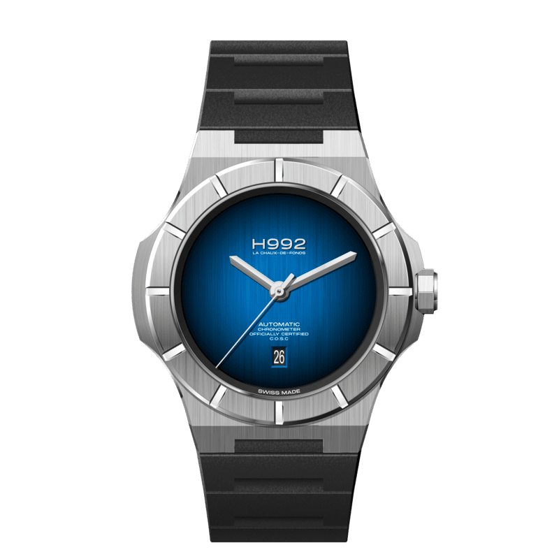 Montre H992 H4.2 Blue Gradient "caoutchouc"