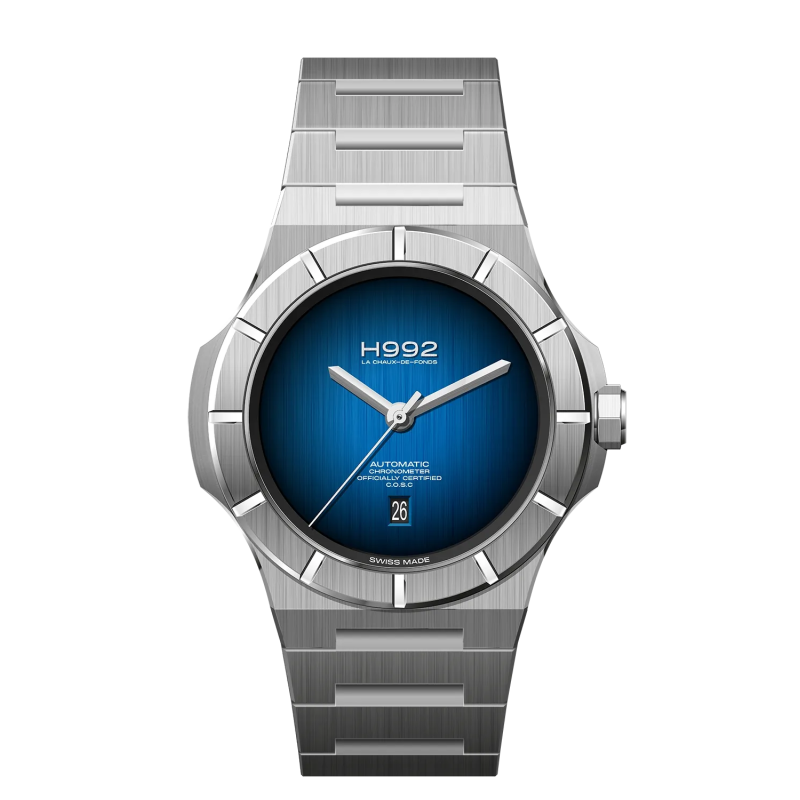 Montre H992 H4.2 Blue Gradient "acier"