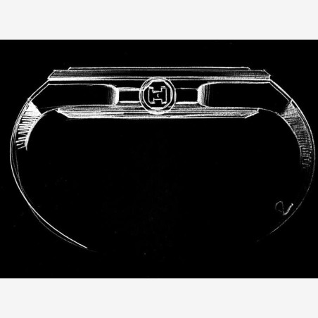 H992 H4 Silver + Silver "acier" | Montre automatique suisse
