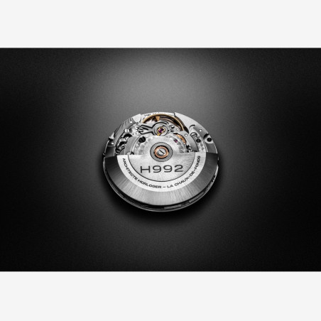 H992 H4 Celestial Blue + Black "Acier" | Montre automatique suisse