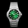 H992 H4 Green + Silver "Acier" | Montre automatique suisse