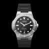 H992 H4 Black + Silver "Caoutchouc" | Montre automatique suisse