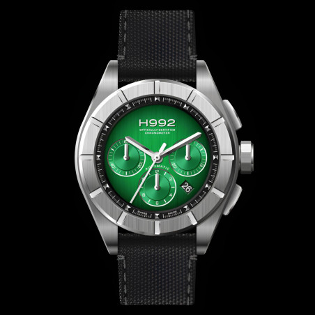 Montre H992 H3 Green-Silver