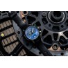 Montre légère en titane avec mouvement à quartz Ronda 8020N et bracelet en caoutchouc