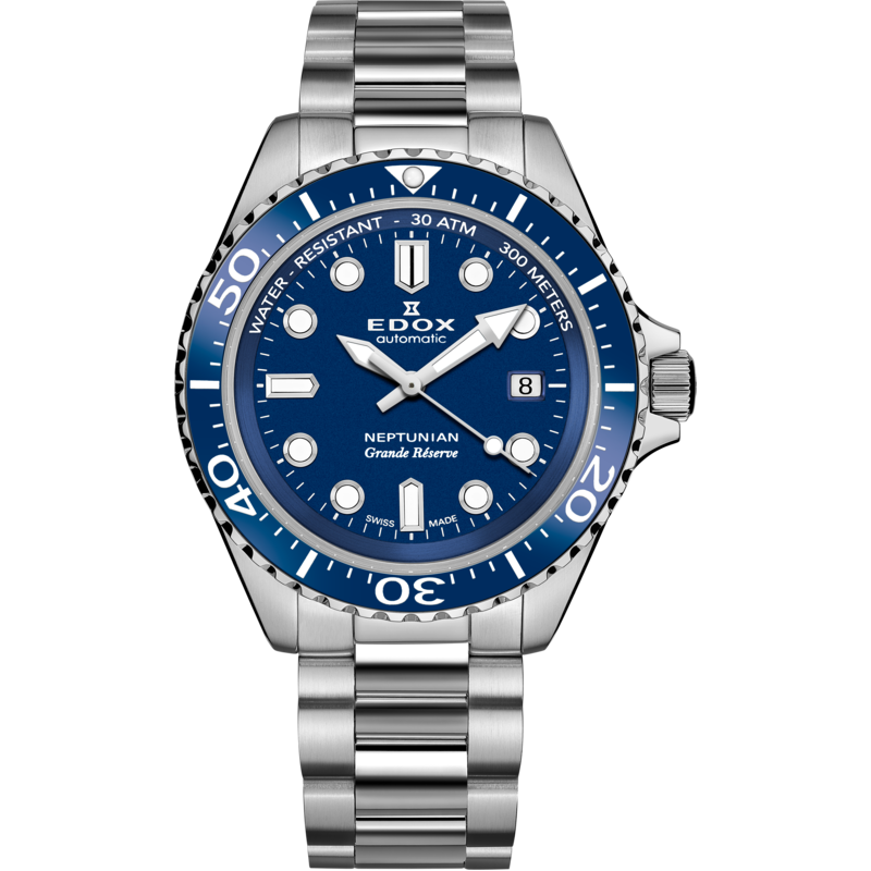Edox Neptunian Grande Réserve date Automatic 80801 3BUM BUIN